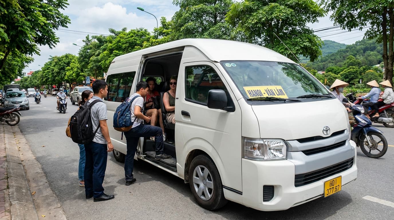 Giá Vé Xe Ghép Văn Lâm 2025 – Bảng Cước Rõ Ràng