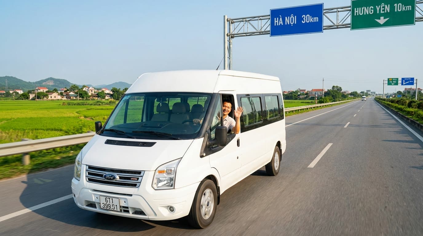 Xe Ghép Hà Nội Mỹ Hào – Đón Tận Nhà Giá Rẻ