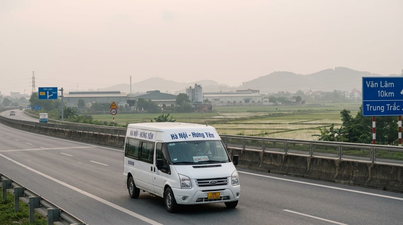 Xe Ghép Hà Nội Trưng Trắc – Đón Tận Nhà, Chỉ 45 Phút